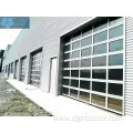 Full Clear Sectional Aluminium Glass Panel Garage Door